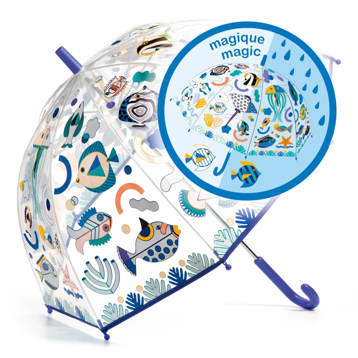 Parasol Magiczne Rybki Djeco | Pan Piksel