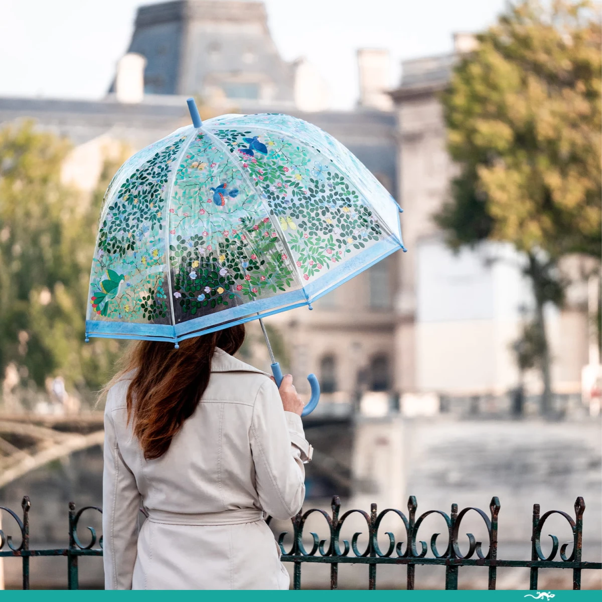 DJECO Parasol przeciwdeszczowy PTAKI | Pan Piksel