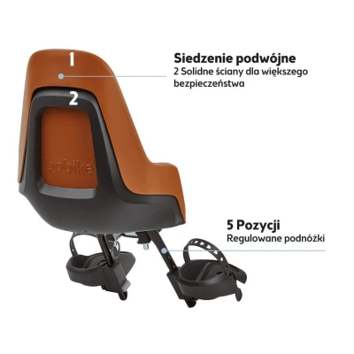 BOBIKE Fotelik row. ONE mini NEW Chocolate Brown | Pan Piksel