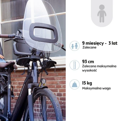 BOBIKE Fotelik row. ONE mini NEW Urban Black | Pan Piksel