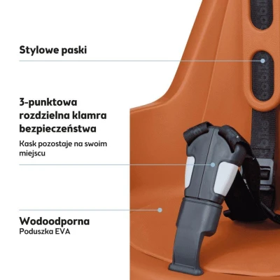 BOBIKE Fotelik row. ONE mini NEW Chocolate Brown | Pan Piksel