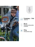 BOBIKE Fotelik row. ONE mini NEW Chocolate Brown | Pan Piksel