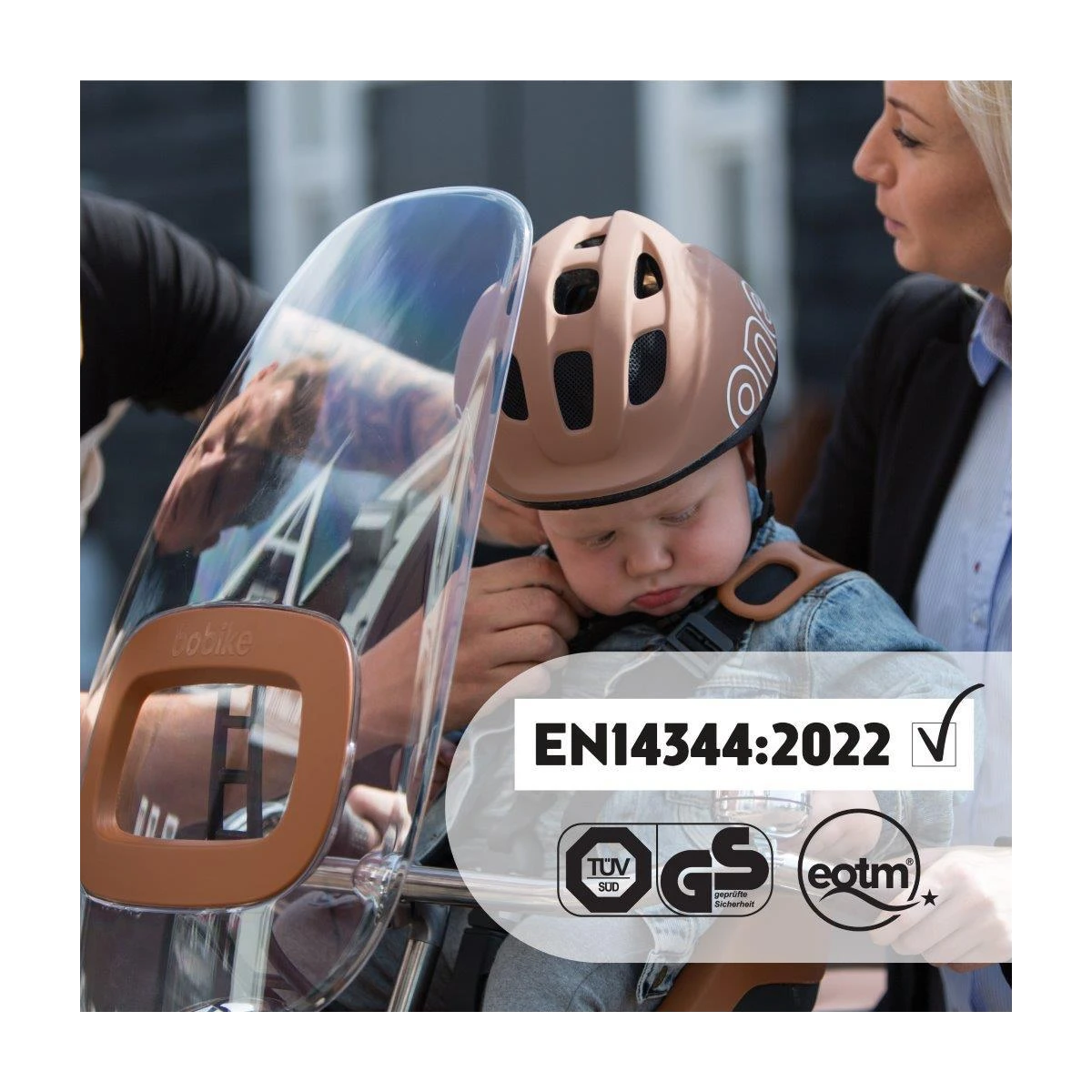 BOBIKE Fotelik row. ONE mini NEW Chocolate Brown | Pan Piksel