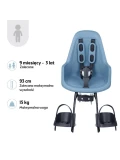 BOBIKE Fotelik rowerowy ONE mini NEW Citadel Blue | Pan Piksel