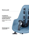BOBIKE Fotelik rowerowy ONE mini NEW Citadel Blue | Pan Piksel