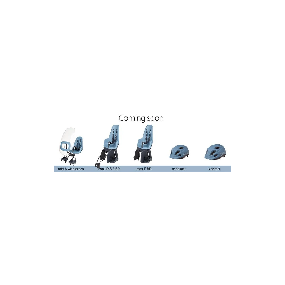BOBIKE Fotelik rowerowy ONE maxi E-BD citadel blue | Pan Piksel