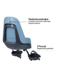 BOBIKE Fotelik rowerowy ONE mini NEW Citadel Blue | Pan Piksel