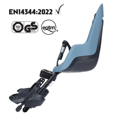 BOBIKE Fotelik rowerowy ONE mini NEW Citadel Blue | Pan Piksel