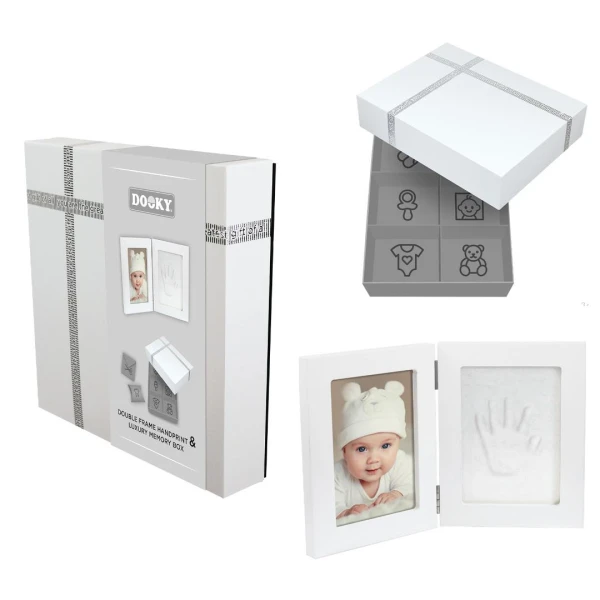Dooky Odcisk bobasa podwójna ramka i MEMORY BOX | Pan Piksel