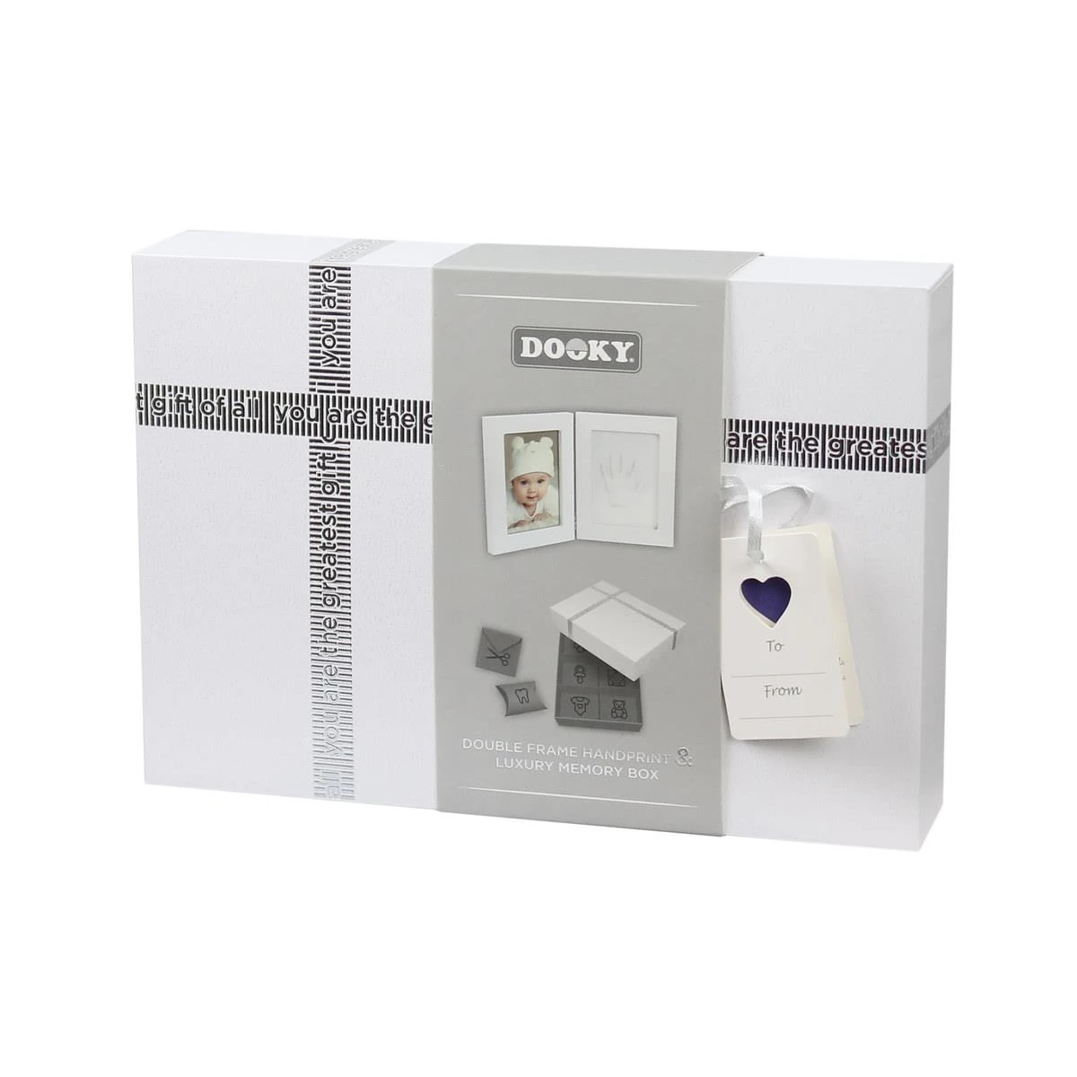 Dooky Odcisk bobasa podwójna ramka i MEMORY BOX | Pan Piksel