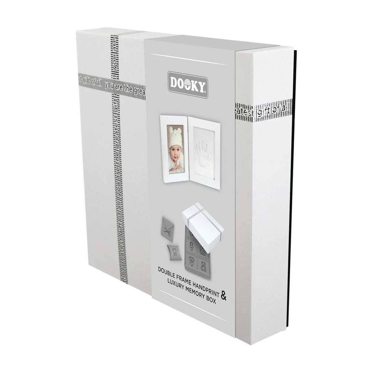 Dooky Odcisk bobasa podwójna ramka i MEMORY BOX | Pan Piksel