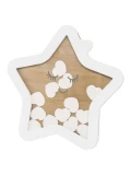DOOKY Drewniana księga gości i życzeń Wishing Star | Pan Piksel