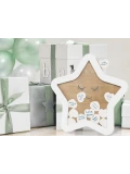 DOOKY Drewniana księga gości i życzeń Wishing Star | Pan Piksel