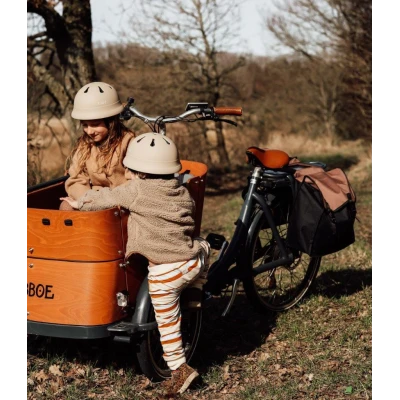 VANILLA COPENHAGEN Kask ochronny dla dzieci BEIGE XXS (44-48cm) 0-3 l | Pan Piksel