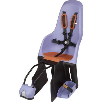 POLISPORT PLASTICOS SA Fotelik rowerowy MINIA 1P na ramę FF Galaxy Purple | Pan Piksel