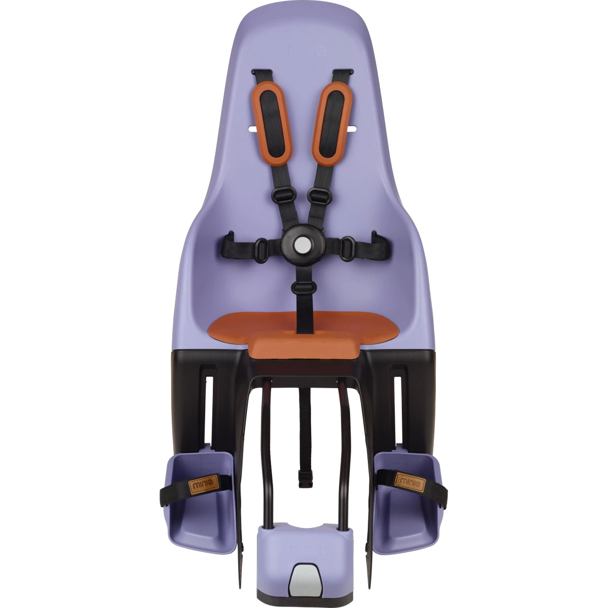 POLISPORT PLASTICOS SA Fotelik rowerowy MINIA 1P na ramę FF Galaxy Purple | Pan Piksel