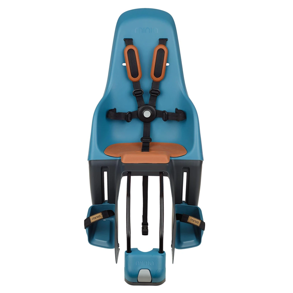 POLISPORT PLASTICOS SA Fotelik rowerowy MINIA 1P na ramę FF Neptune Blue | Pan Piksel