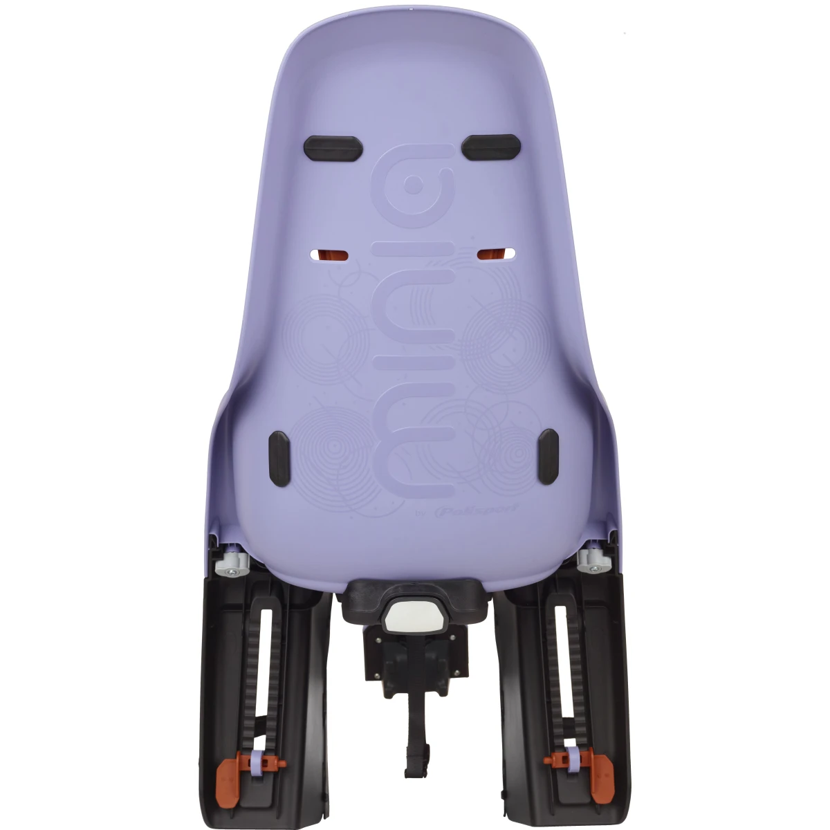 POLISPORT PLASTICOS SA Fotelik rowerowy MINIA 1P na ramę FF Galaxy Purple | Pan Piksel