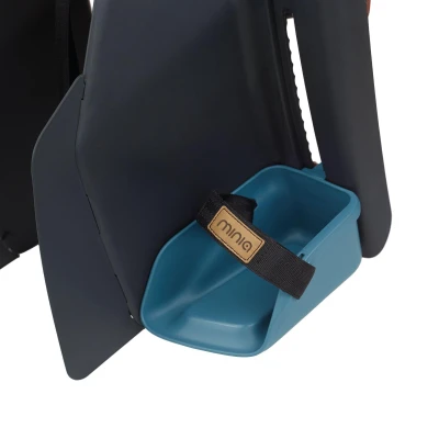POLISPORT PLASTICOS SA Fotelik rowerowy MINIA 1P na ramę FF Neptune Blue | Pan Piksel