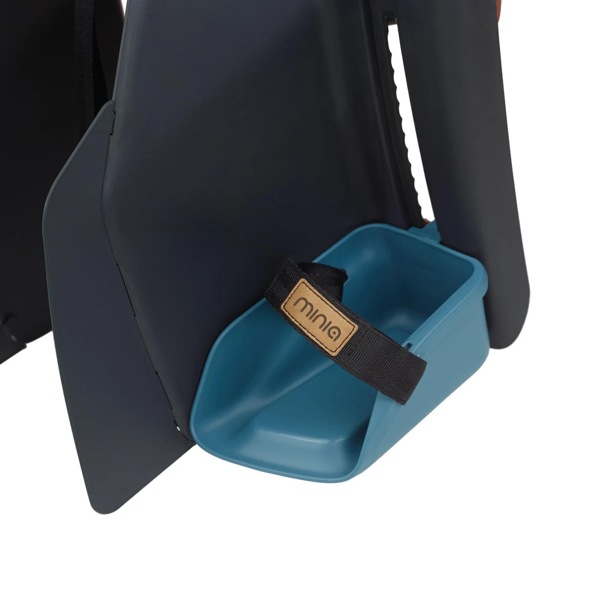 POLISPORT PLASTICOS SA Fotelik rowerowy MINIA 1P na ramę FF Neptune Blue | Pan Piksel