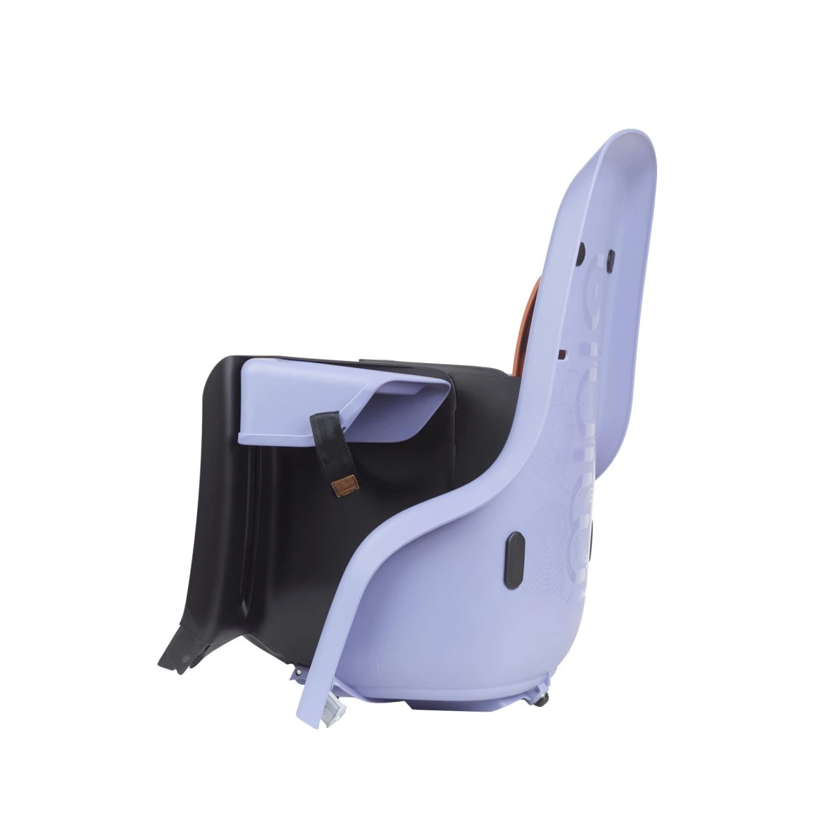 POLISPORT PLASTICOS SA Fotelik rowerowy MINIA 1P na ramę FF Galaxy Purple | Pan Piksel