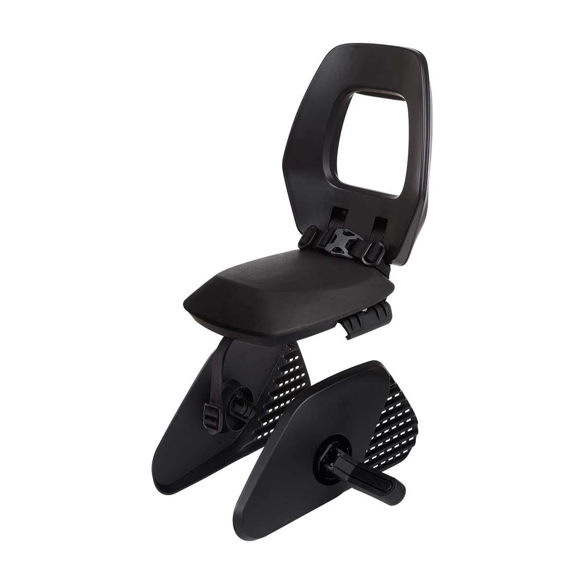 BOBIKE Fotelik rowerowy Junior ONE black/dark grey | Pan Piksel