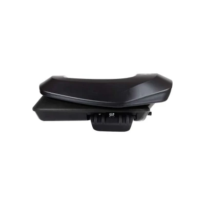 BOBIKE Fotelik rowerowy Junior ONE black/dark grey | Pan Piksel