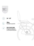BOBIKE Fotelik rowerowy Junior ONE black/dark grey | Pan Piksel