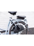 BOBIKE Fotelik rowerowy Junior ONE black/dark grey | Pan Piksel