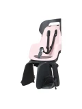 BOBIKE Fotelik rowerowy GO RS bagażnik Candy Pink | Pan Piksel