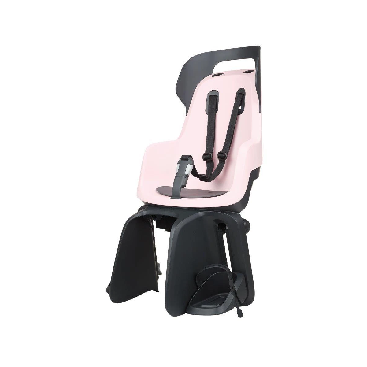 BOBIKE Fotelik rowerowy GO RS bagażnik Candy Pink | Pan Piksel