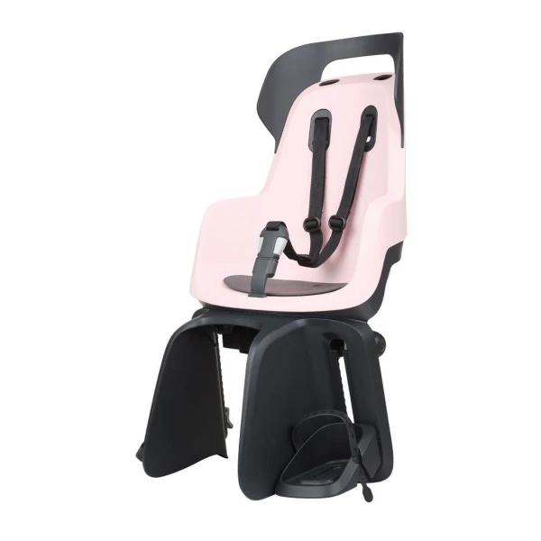 BOBIKE Fotelik rowerowy GO RS bagażnik Candy Pink | Pan Piksel
