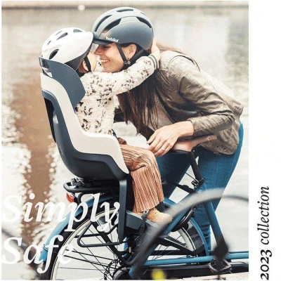 BOBIKE Fotelik rowerowy GO RS bagażnik Vanilla Cup Cak | Pan Piksel