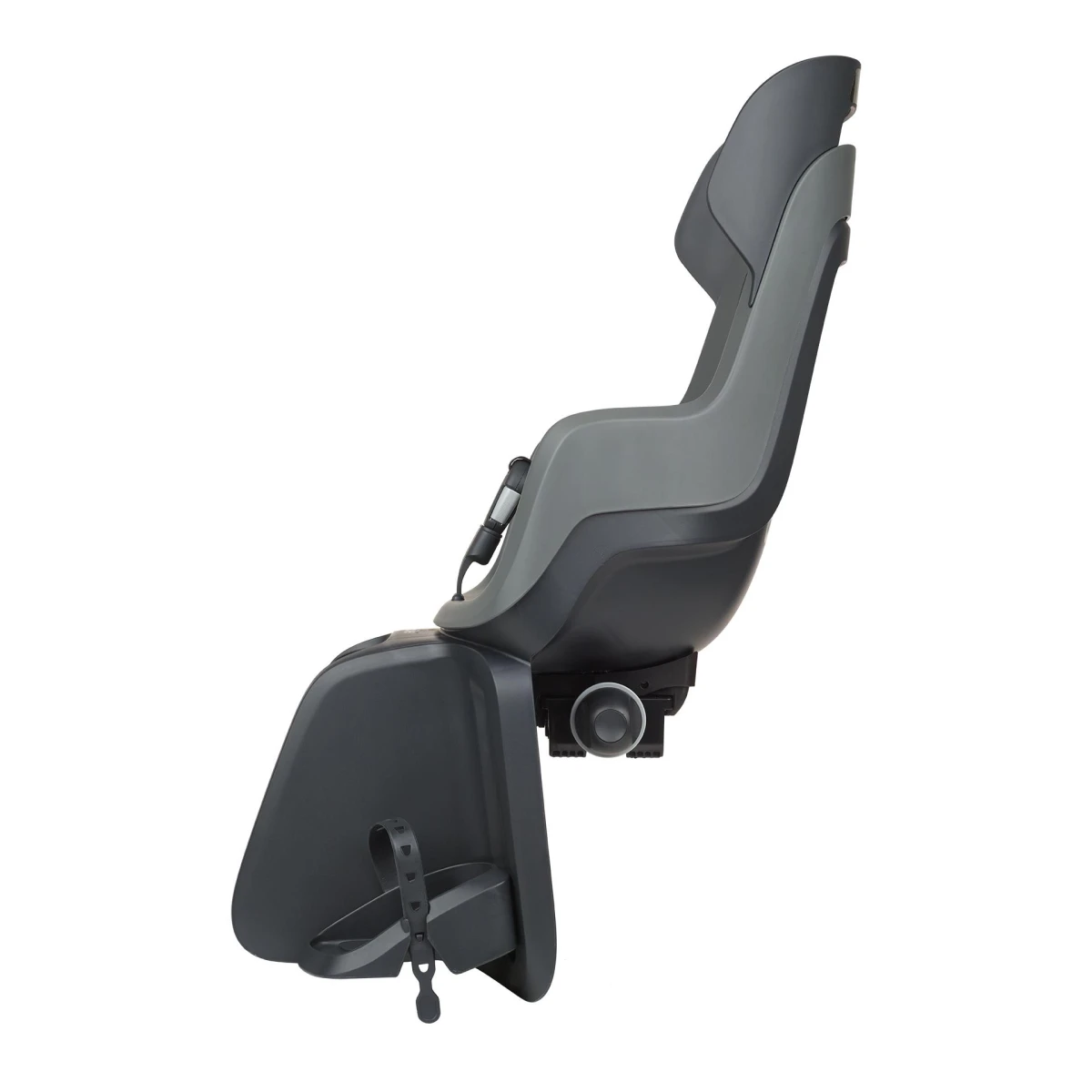 BOBIKE Fotelik rowerowy GO RS bagażnik Macaron Grey | Pan Piksel