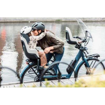 BOBIKE Fotelik rowerowy GO RS bagażnik Vanilla Cup Cak | Pan Piksel