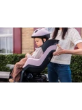 BOBIKE Fotelik rowerowy GO RS bagażnik Candy Pink | Pan Piksel
