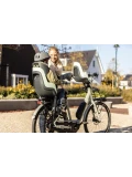 BOBIKE Fotelik rowerowy GO RS bagażnik Marsmallow Mint | Pan Piksel