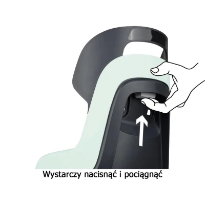 BOBIKE Fotelik rowerowy GO RS bagażnik Peppermint | Pan Piksel
