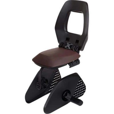 Fotelik Junior ONE Bobike black/dark brown | Pan Piksel