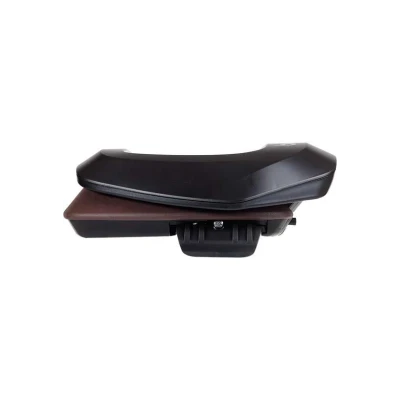 Fotelik Junior ONE Bobike black/dark brown | Pan Piksel