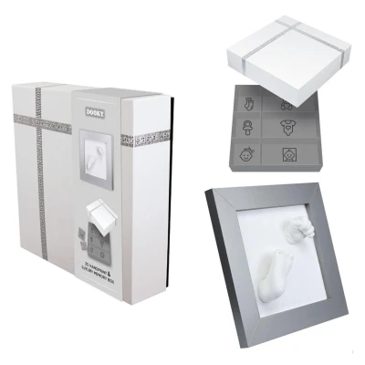 Dooky Odcisk bobasa 3D Deluxe ramka i MEMORY BOX | Pan Piksel