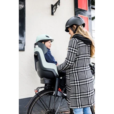 BOBIKE Fotelik rowerowy GO RS 1P rama Marsmallow Mint | Pan Piksel