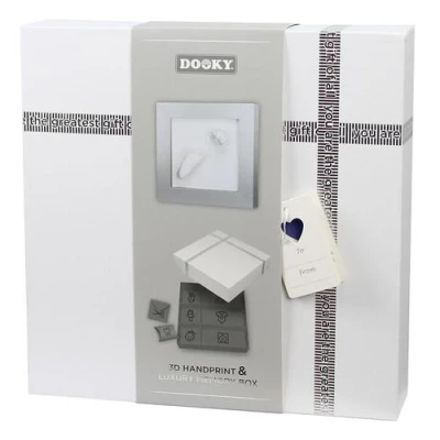 Dooky Odcisk bobasa 3D Deluxe ramka i MEMORY BOX | Pan Piksel