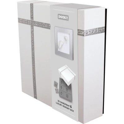 Dooky Odcisk bobasa 3D Deluxe ramka i MEMORY BOX | Pan Piksel