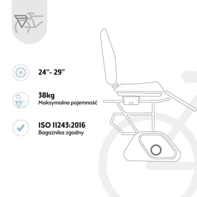 Fotelik Junior ONE Bobike black/dark brown | Pan Piksel