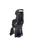 BOBIKE Fotelik rowerowy GO na bagażnik Urban black | Pan Piksel