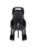 BOBIKE Fotelik rowerowy GO na bagażnik Urban black | Pan Piksel