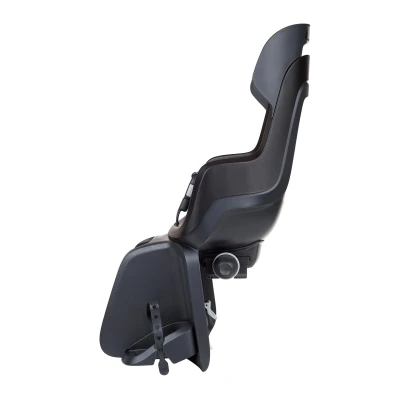 BOBIKE Fotelik rowerowy GO na bagażnik Urban black | Pan Piksel