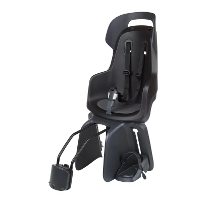 BOBIKE Fotelik rowerowy GO 1P do ramy Urban black | Pan Piksel