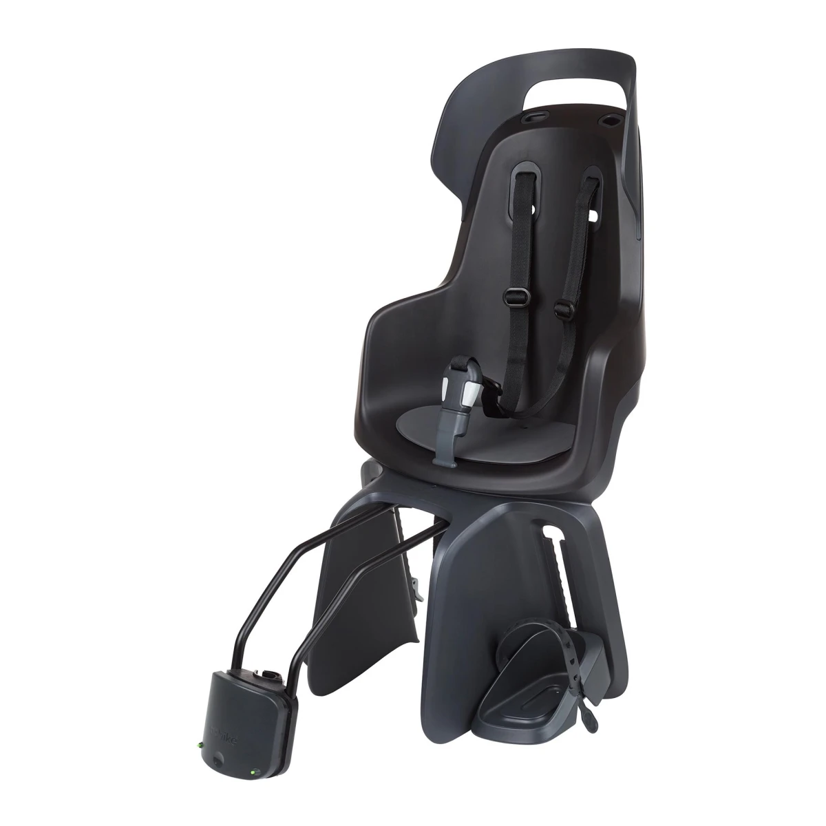 BOBIKE Fotelik rowerowy GO 1P do ramy Urban black | Pan Piksel